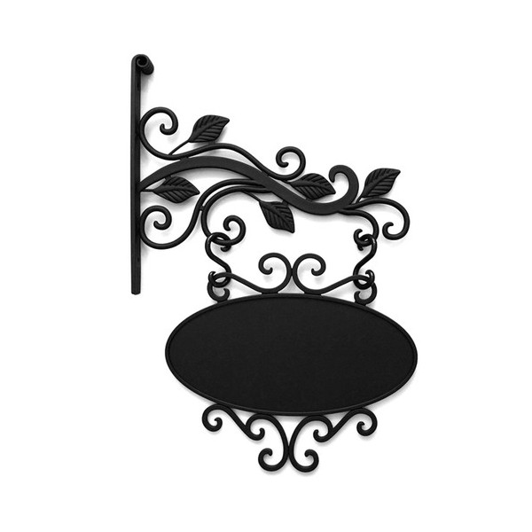 써클 넝쿨잎(블랙)