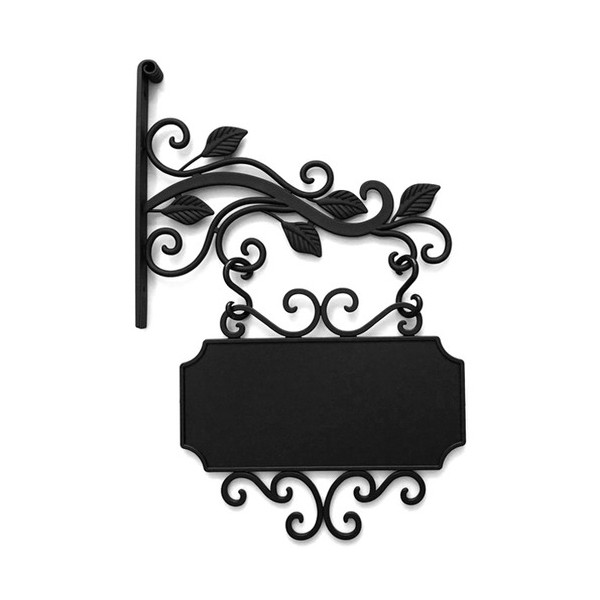 스퀘어 넝쿨잎(블랙)