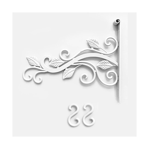 넝쿨잎 걸이대(화이트)