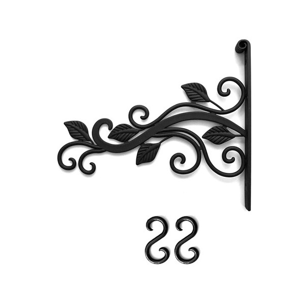 넝쿨잎 걸이대(블랙)