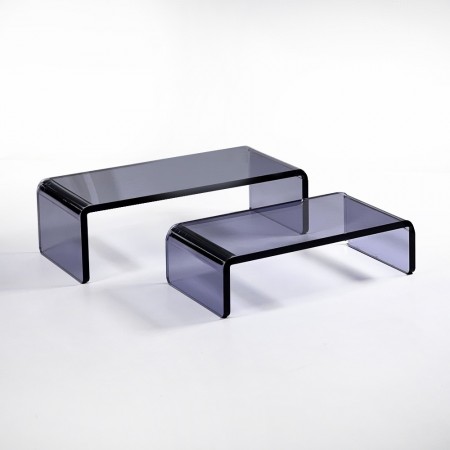  아크릴 선반 진열대 DP L1 투명블랙