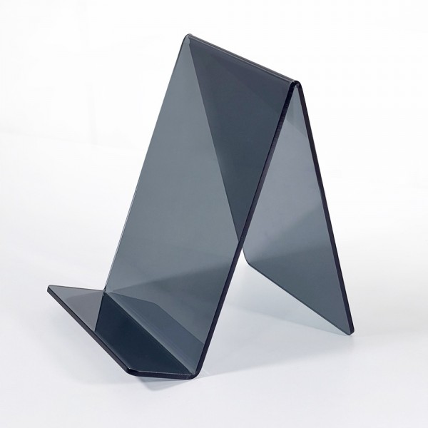 심플 받침대 (중) 투명블랙 HX02