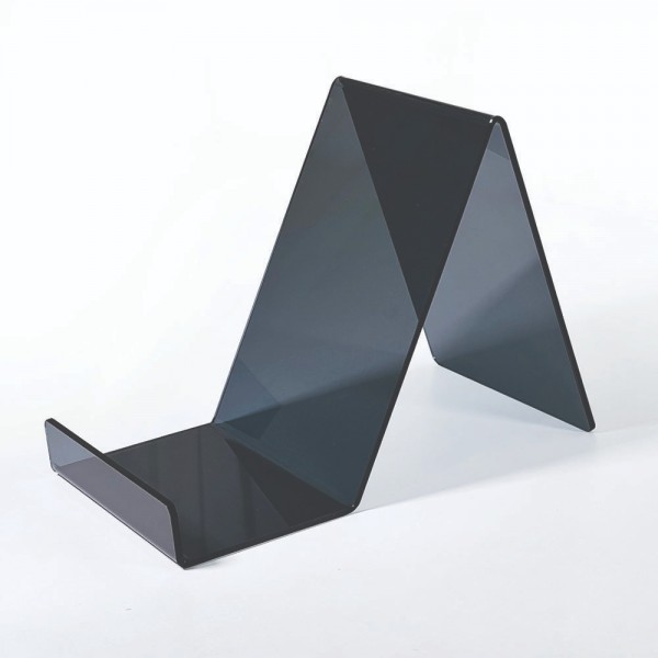 아크릴 받침대+ (대) 투명블랙 AX06