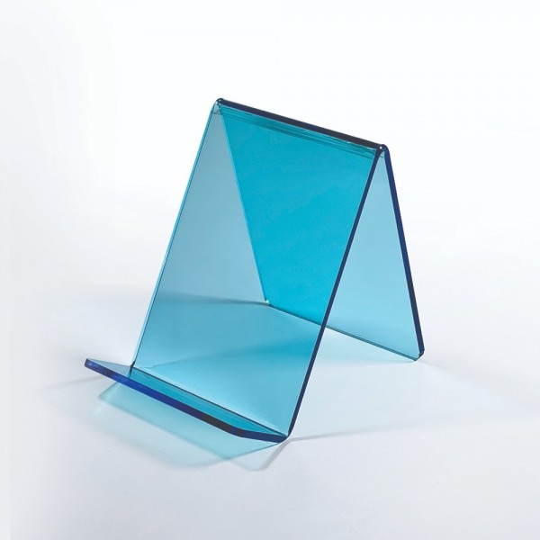 심플 받침대 (중) 투명블루 HX02