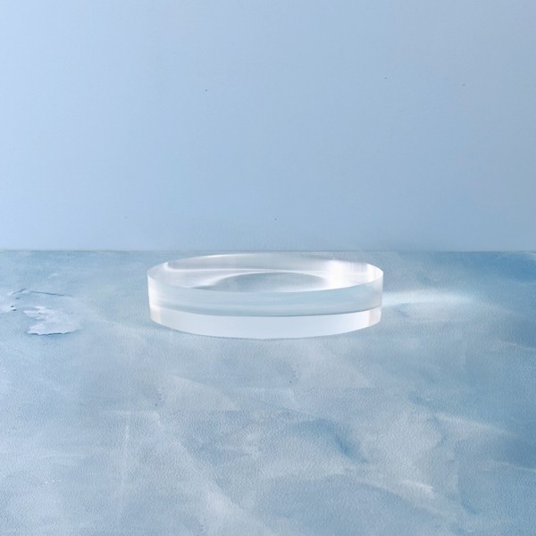 아크릴 큐브 원형 80x80x5mm 1304