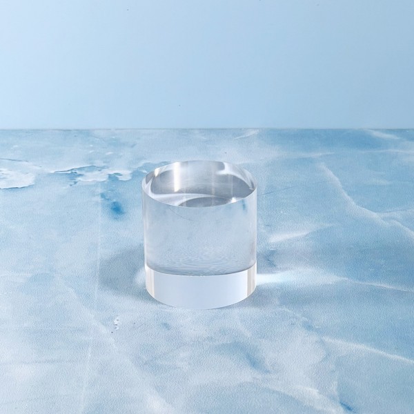 아크릴 큐브 원형 50x50x50mm 1303