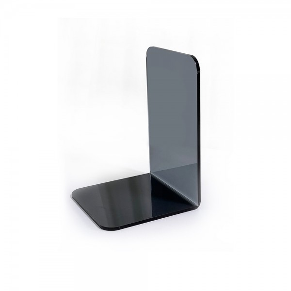 아크릴 북앤드 투명블랙 5T BE02